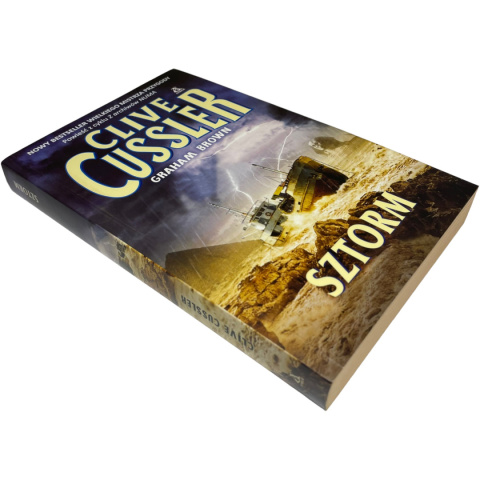 Sztorm Clive Cussler, Graham Brown